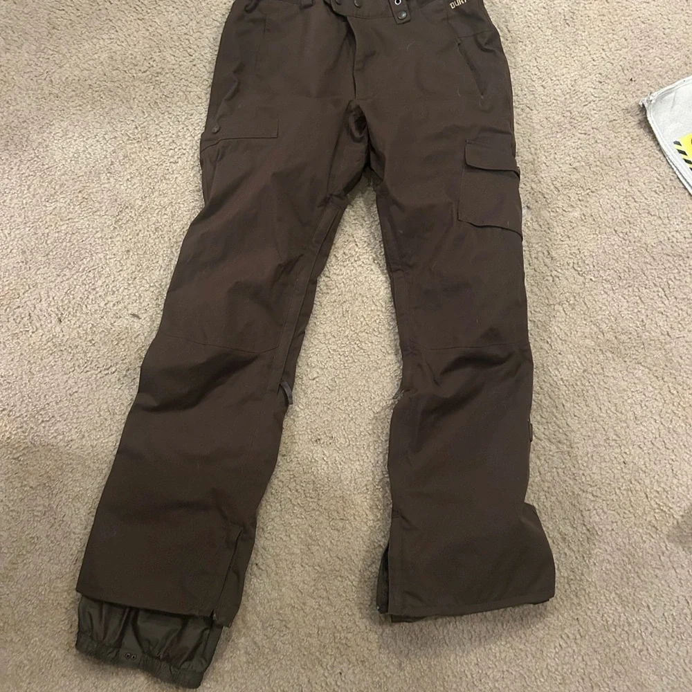 Men's Brown Burton snowboarding Pants - Picture 11 of 12